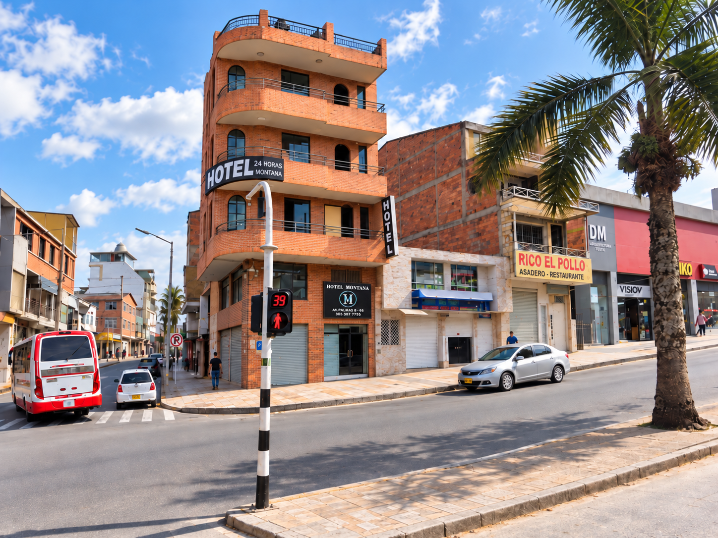 Fachada de Hostel Montana