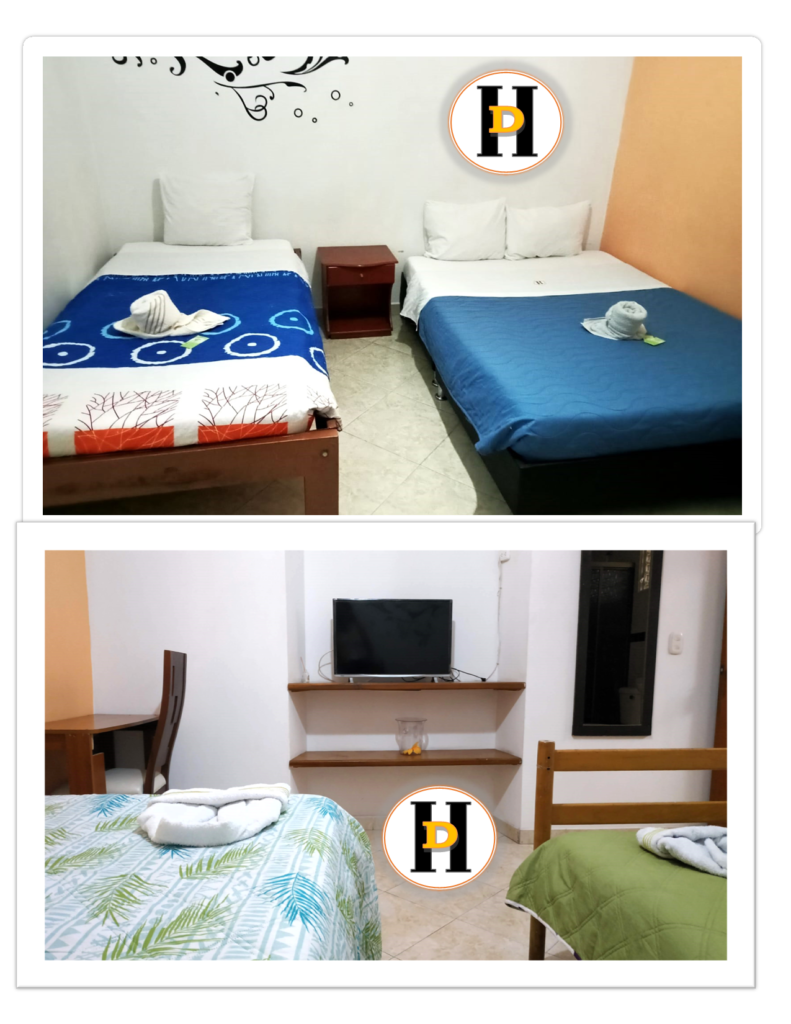 habitaciones dos camas